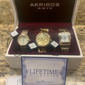 AKRIBOS XXIV watch set! :)